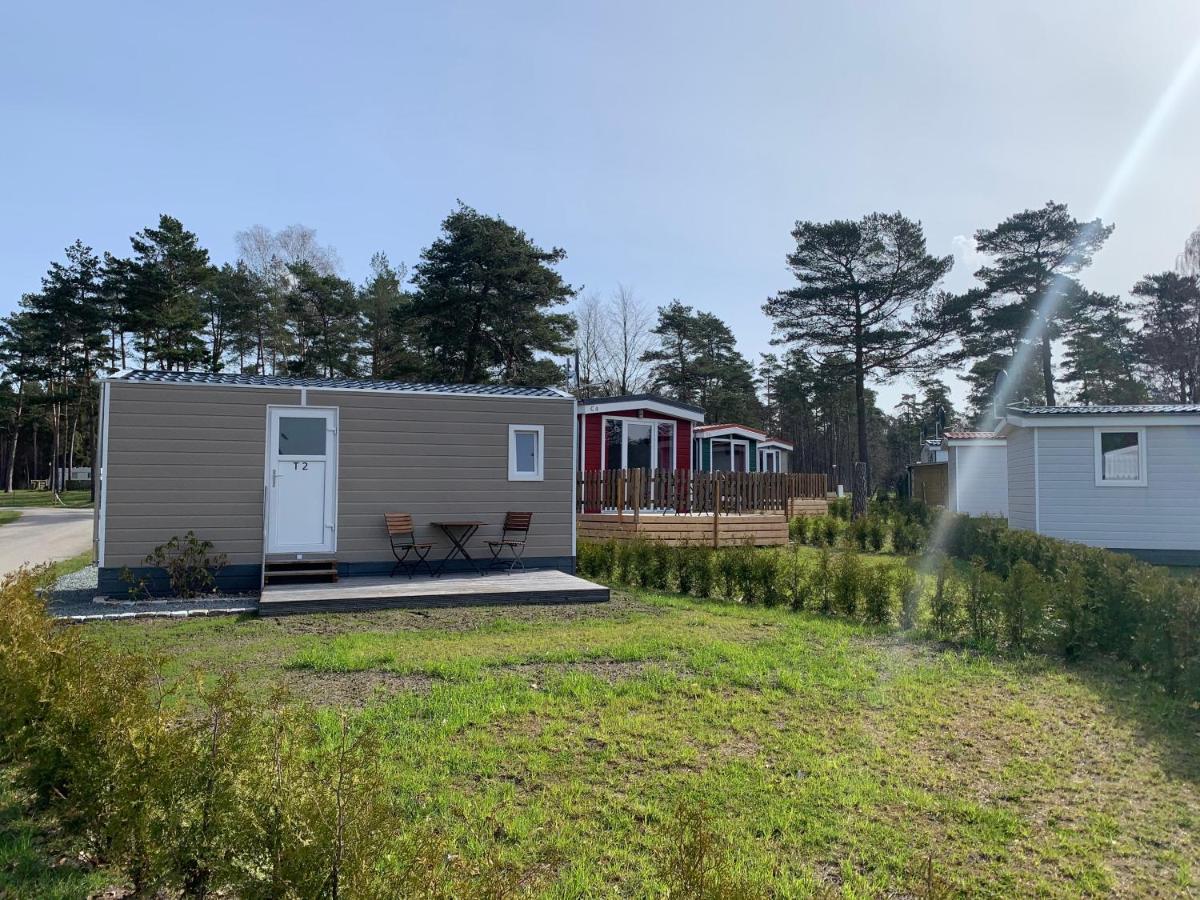 Naturcamping Lueneburger Heide - Chalets & Tiny Haeuser Soltau Exterior foto