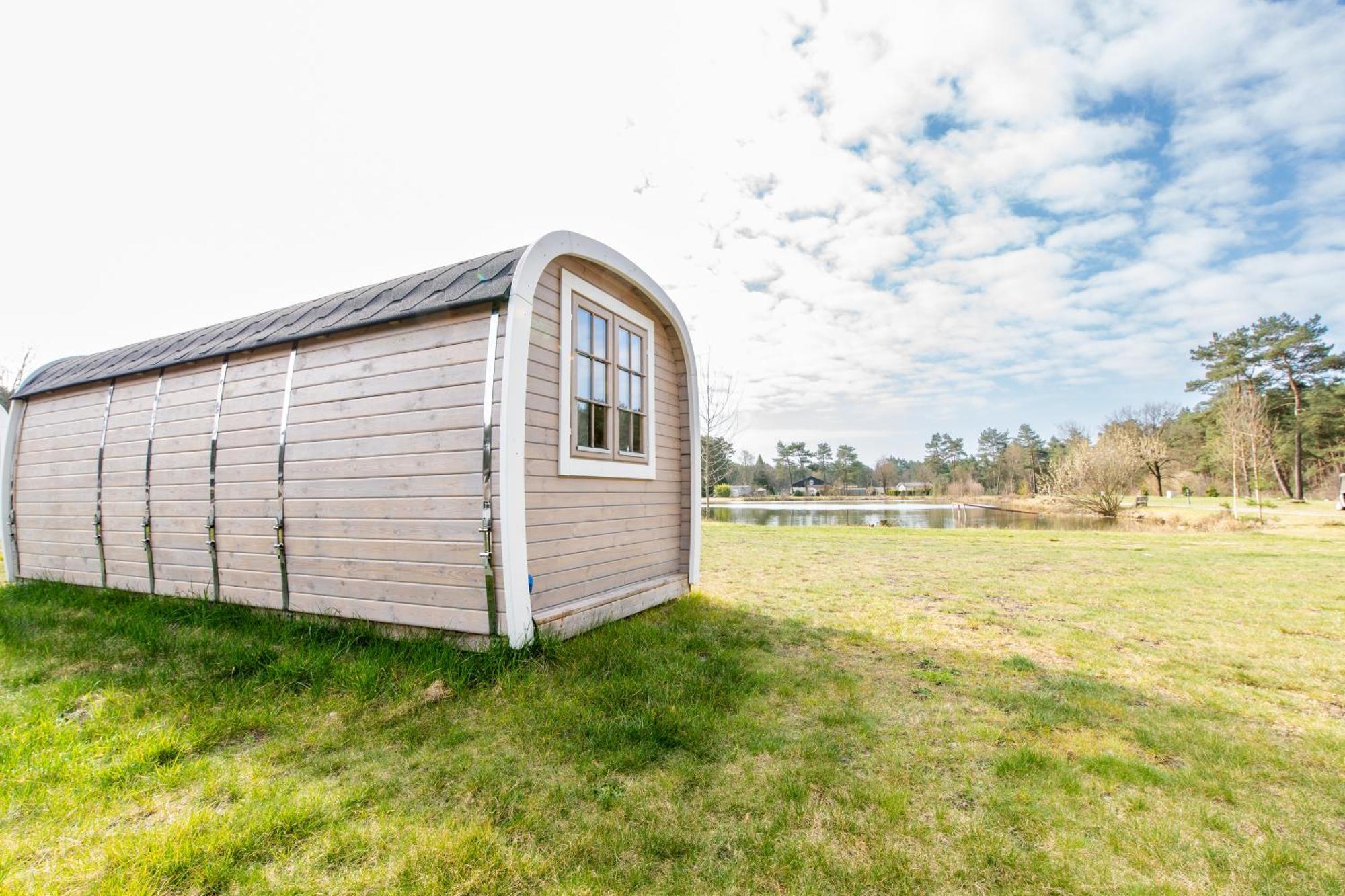 Naturcamping Lueneburger Heide - Chalets & Tiny Haeuser Soltau Exterior foto