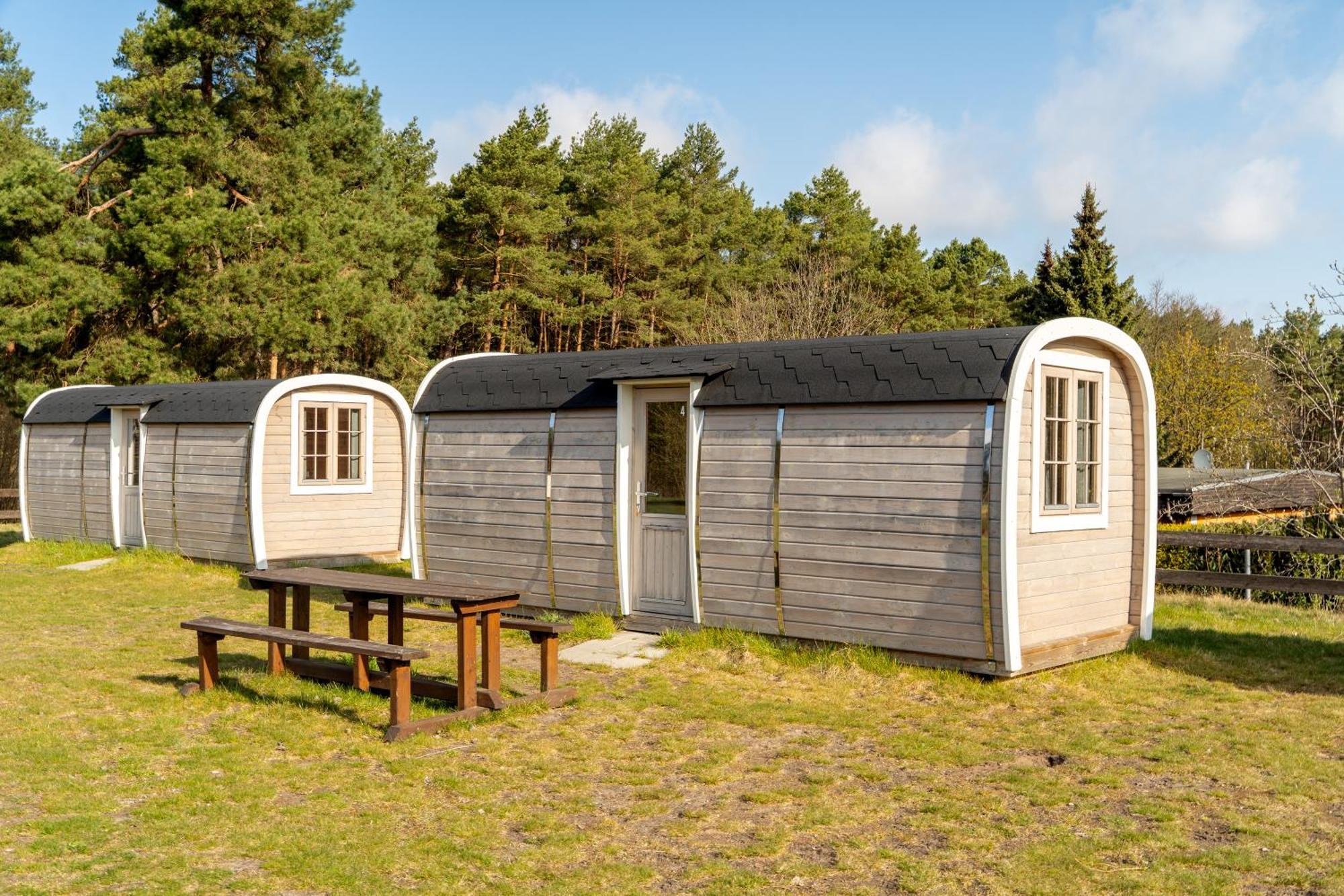 Naturcamping Lueneburger Heide - Chalets & Tiny Haeuser Soltau Exterior foto