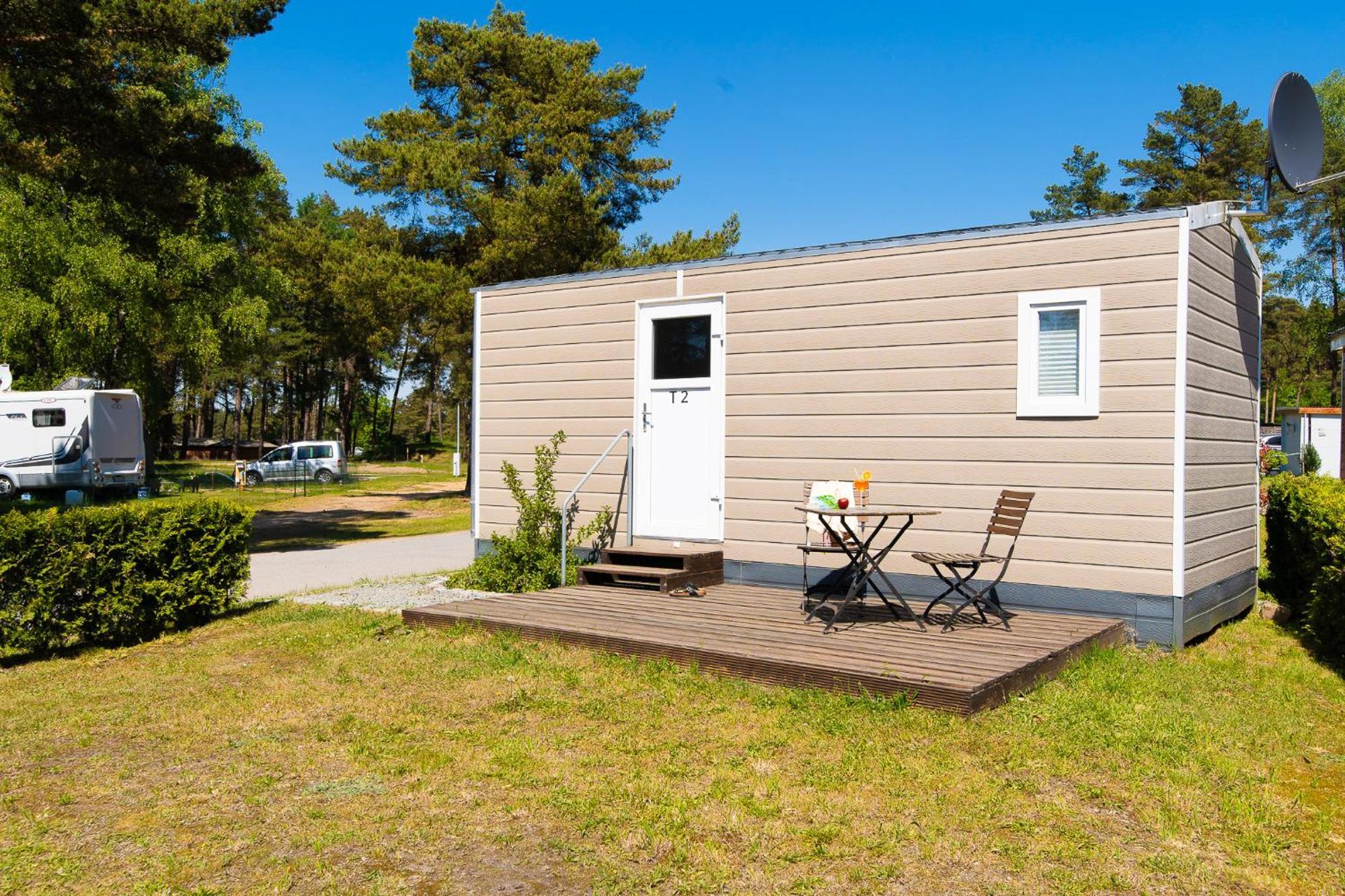 Naturcamping Lueneburger Heide - Chalets & Tiny Haeuser Soltau Exterior foto